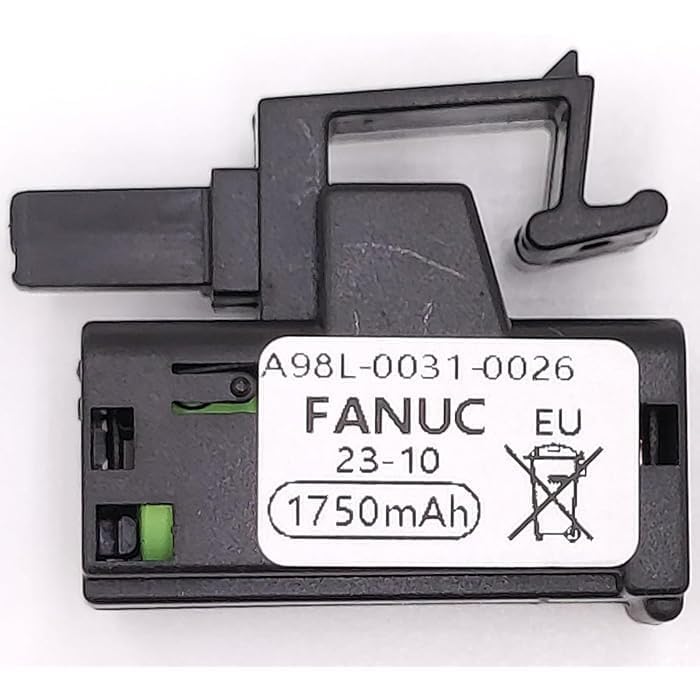 MICROUSB Compatible with FANUC A98L-0031-0026 3V 1750mAh PLC
